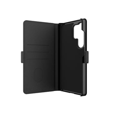 ZAGG Premium Wallet/Folio 2-in-1 Case for Samsung Galaxy S25 Ultra - Black